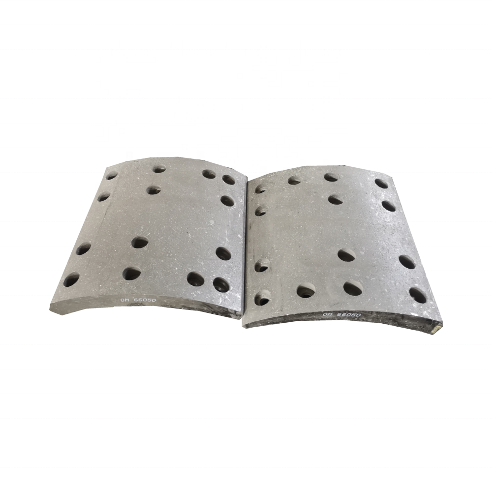 Brake Linings 6605D Hot Selling High Quality Truck Auto Car Parts Brake Shoe Linings Non-asbestos